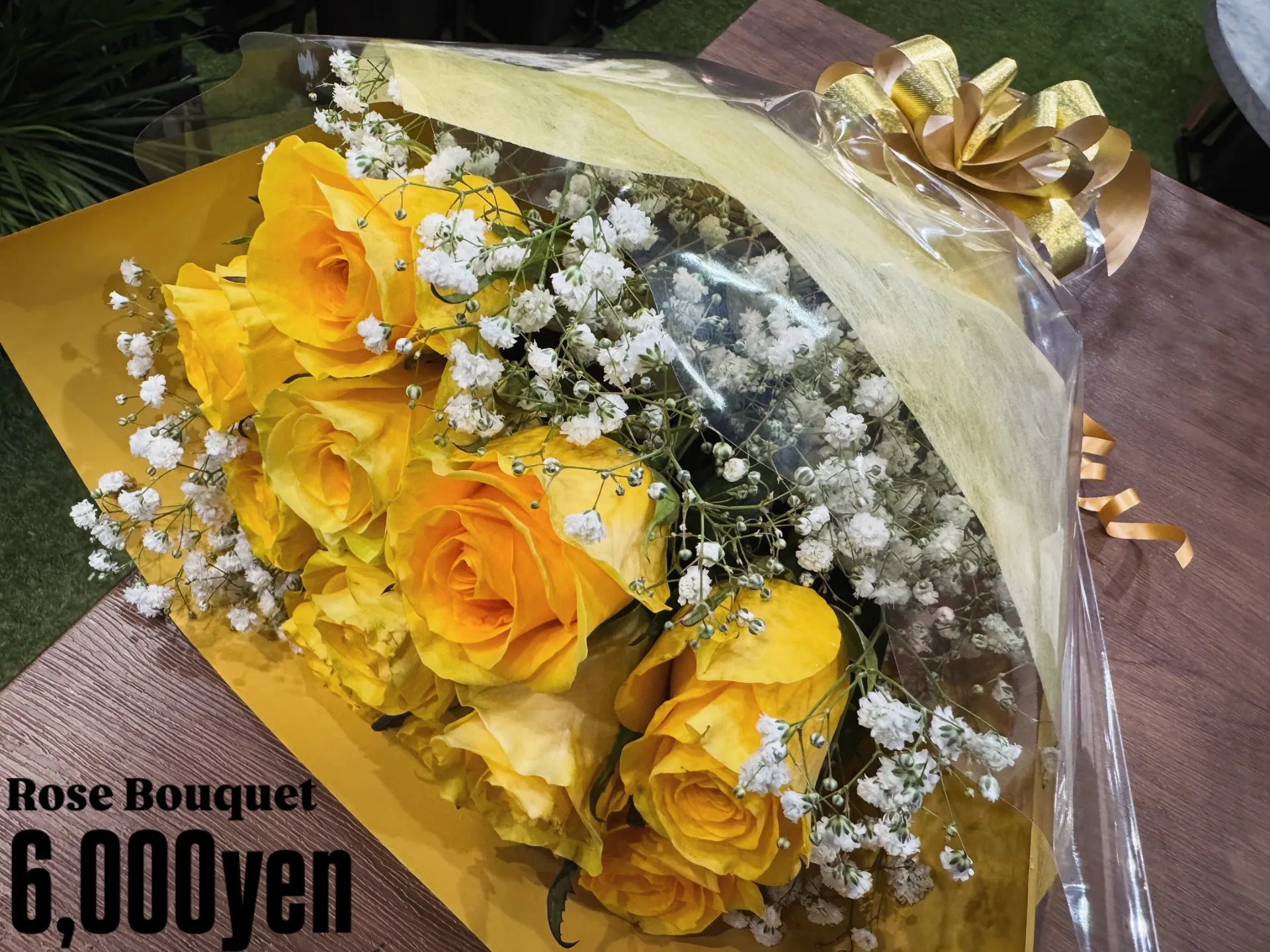 【Rose bouquet】6,600yen
